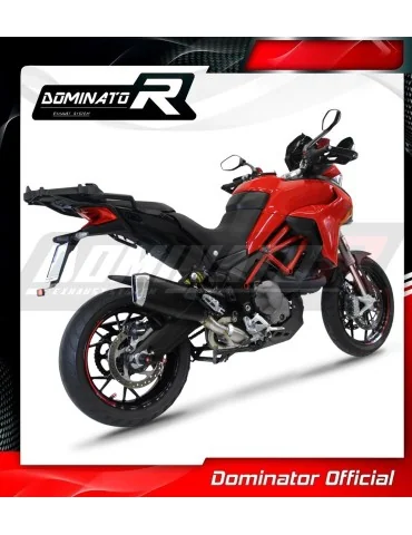 Tube central de liaison inox Dominator EX pour Ducati Multistrada 950 / 950 S (2017-2020)