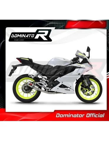 Ligne d'échappement complète inox Dominator GP pour Yamaha YZF R125 (2019-2020)
