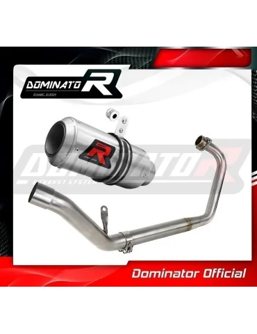 Ligne d'échappement complète inox Dominator GP pour Honda CBR 150 R (2011-2016)