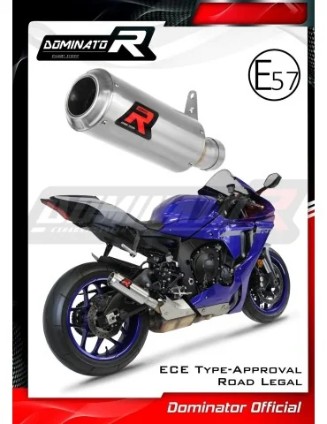 Silencieux slip-on homologué Dominator GP pour Yamaha YZF R1 1000 RN32 (2015-2016)
