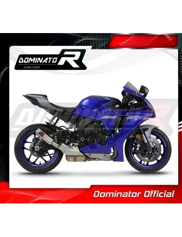 Silencieux slip-on homologué Dominator GP pour Yamaha YZF R1 1000 RN32 (2015-2016)
