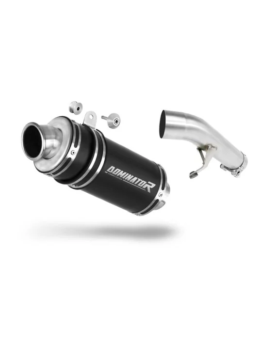 Silencieux slip-on Dominator GP1 Noir pour Suzuki GSX 1250 FA (2010-2016)