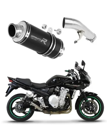 Silencieux slip-on Dominator GP1 Noir pour Suzuki GSF 1250 N / S Bandit (2007-2016)