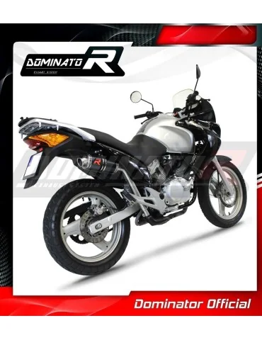 Silencieux slip-on Dominator GP1 Noir pour Honda XL 125 V Varadero (2007-2012)