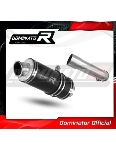 Silencieux slip-on Dominator GP1 Noir pour KTM 390 Adventure (2020-2024)