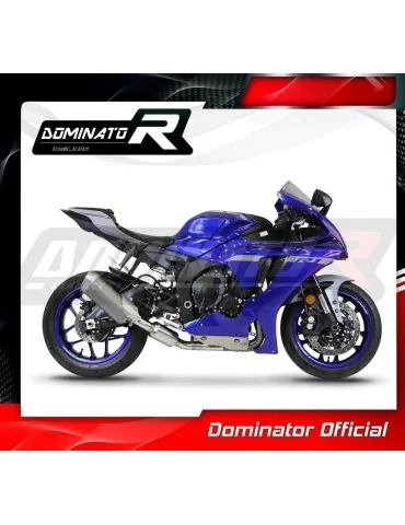 Décatalyseur inox Dominator EX pour Yamaha YZF R1 1000 RN65 2020-2024