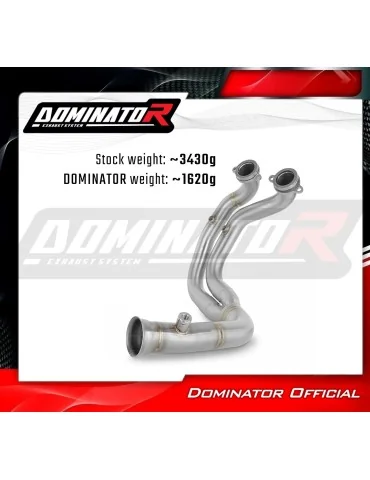 Décatalyseur inox Dominator pour CF Moto 1000 MT-X 2026