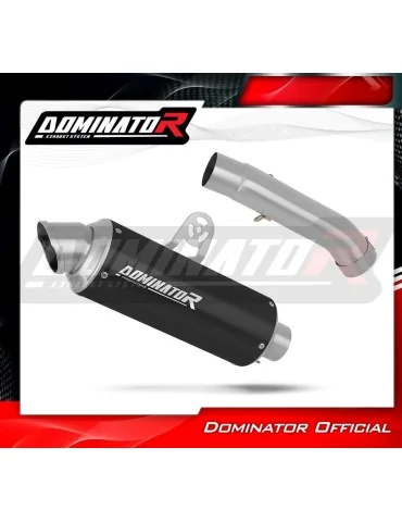 Silencieux slip-on Dominator GPF Noir pour BMW F900 GS (2024-2026)