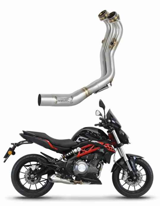 Collecteur d'échappement inox Dominator pour Benelli BN 302 S (2016-2020)