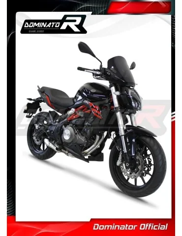 Collecteur d'échappement inox Dominator pour Benelli BN 302 S (2016-2020)
