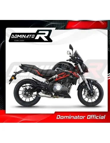Collecteur d'échappement inox Dominator pour Benelli BN 302 S (2016-2020)