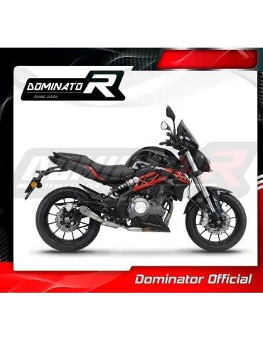 Silencieux slip-on Dominator GP3 pour Benelli BN 302 S (2016-2020)
