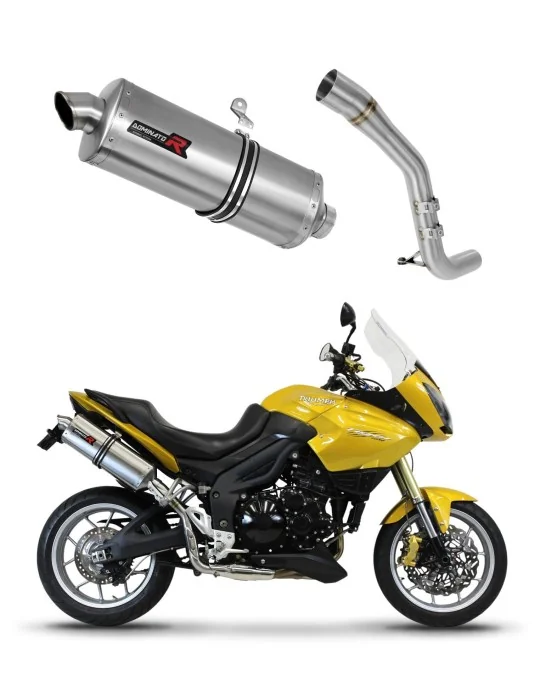 Silencieux slip-on Dominator P7 pour Triumph Tiger 1050 (2006-2012)