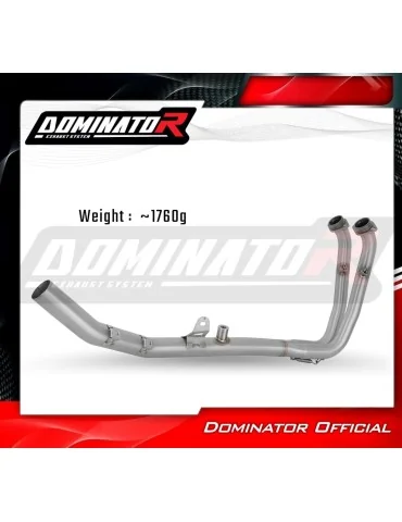 Décatalyseur inox Dominator pour CF Moto 450 MT Euro 5+ 2024-2026