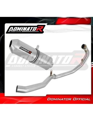 Ligne d'échappement complète inox Dominator OVR pour KTM 390 Adventure (2020-2024)