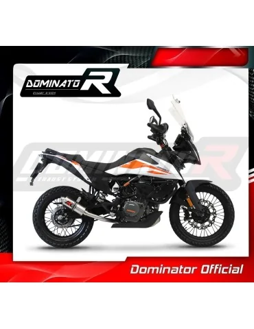 Ligne d'échappement complète inox Dominator GP1 pour KTM 390 Adventure (2020-2024)