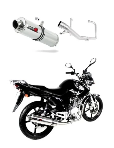Ligne d'échappement complète inox Dominator ST pour Yamaha YBR 125 (2009-2018)