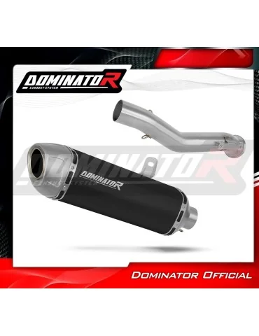 Silencieux slip-on Dominator S6 Noir pour CF Moto 1000 MT-X (2026)