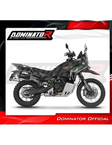 Silencieux slip-on Dominator S6 Noir pour CF Moto 1000 MT-X (2026)