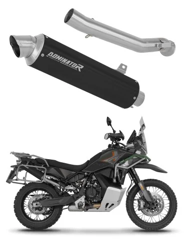 Silencieux slip-on Dominator GPF Noir pour CF Moto 1000 MT-X (2026)