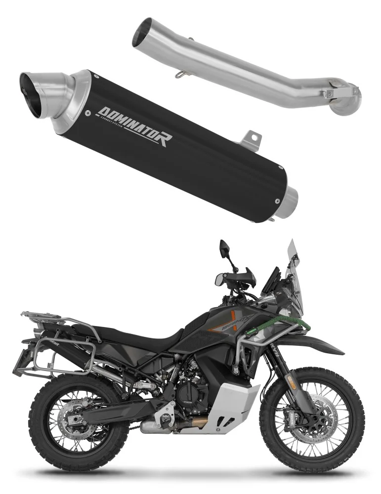 Silencieux slip-on Dominator GPF Noir pour CF Moto 1000 MT-X (2026)