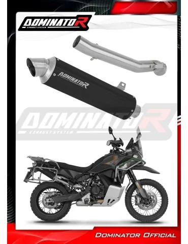 Silencieux slip-on Dominator GPF Noir pour CF Moto 1000 MT-X (2026)