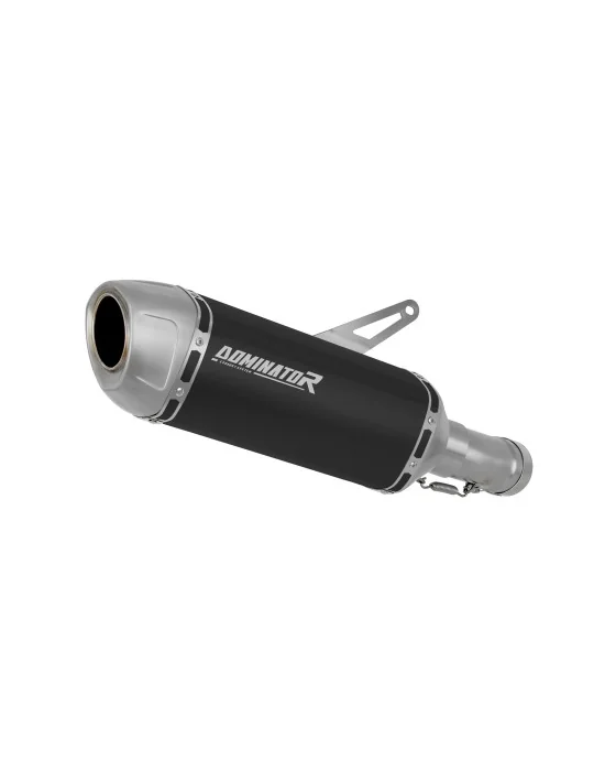 Silencieux slip-on Dominator S6 Noir pour Kove 800 X Rally (2024-2026)