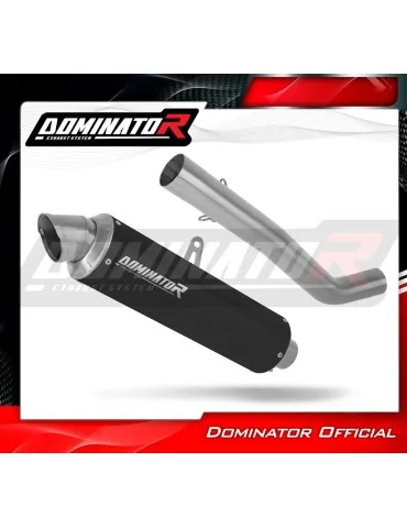 Silencieux slip-on Dominator GPF Noir pour Rieju Aventura 500 (2023-2026)