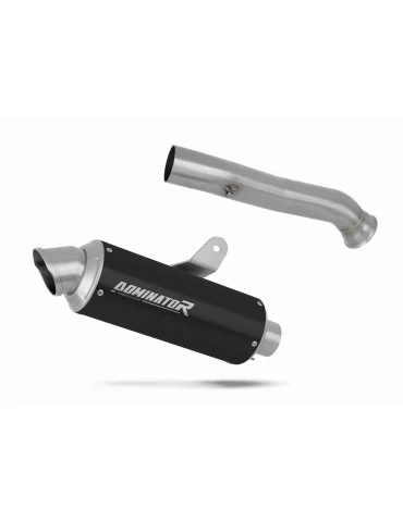Silencieux slip-on Dominator GPF Noir pour Husqvarna Norden 901 (2022-2025)