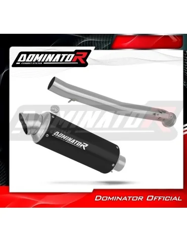 Silencieux slip-on Dominator GPF Noir pour CF Moto 800 MT-X (2025)