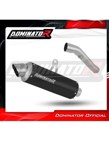 Silencieux slip-on Dominator GPF Noir pour Yamaha Tenere 700 (2019-2020)