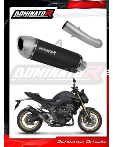 Silencieux slip-on Dominator S6 Noir pour Honda CB 1000 Hornet / SP (2025)