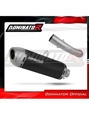 Silencieux slip-on Dominator S6 Noir pour Honda CB 1000 Hornet / SP (2025)