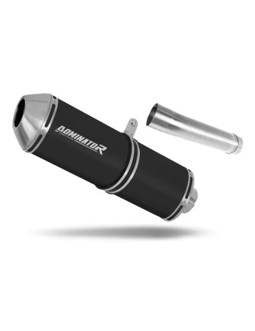 Silencieux slip-on Dominator OVR Noir pour Yamaha XJR 1300 (2007-2016)