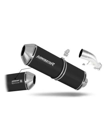 Silencieux slip-on homologué Dominator OVR Noir pour Yamaha FZ1 Fazer 1000 (2006-2015)