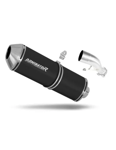 Silencieux slip-on Dominator OVR Noir pour Yamaha FZ1 Fazer 1000 (2006-2015)
