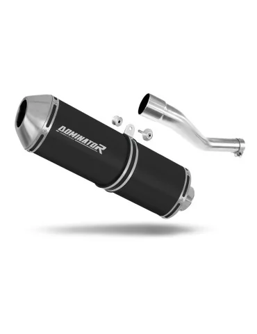 Silencieux slip-on Dominator OVR Noir pour Yamaha TDM 850 côté droit (1996-2001)