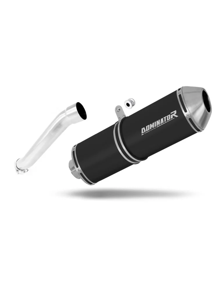 Silencieux slip-on Dominator OVR Noir pour Yamaha XT 660 Z Tenere (2008-2016)