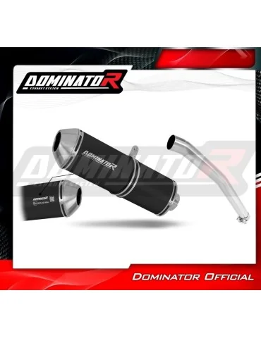 Silencieux slip-on homologué Dominator OVR Noir pour Yamaha YZF R6 (1999-2002)