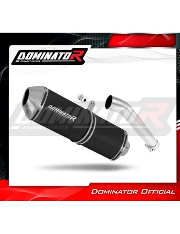 Silencieux slip-on Dominator OVR Noir pour Yamaha YZF 600 R Thundercat (1996-2006)
