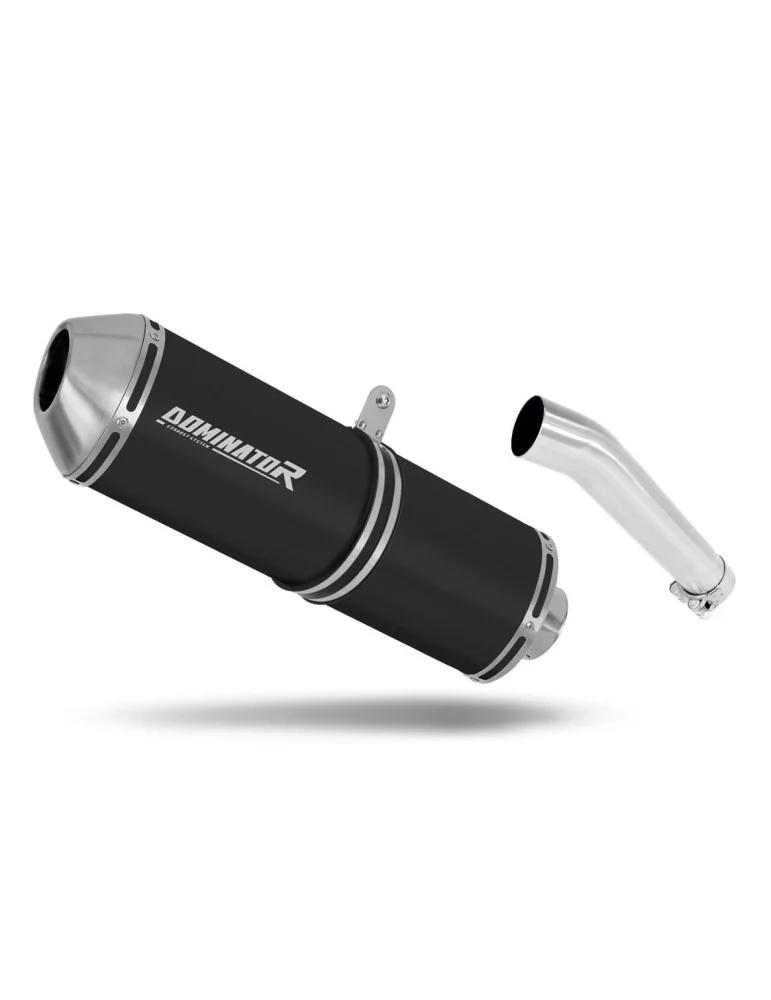 Silencieux slip-on Dominator OVR Noir pour Yamaha FZS Fazer 600 (1998-2003)