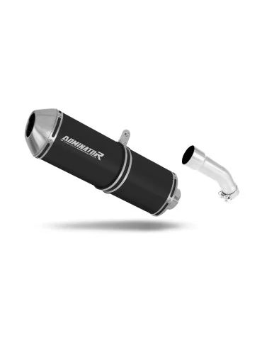 Silencieux slip-on Dominator OVR Noir pour Yamaha FZR 600 (1988-1993)
