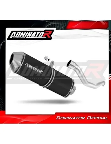 Silencieux slip-on Dominator OVR Noir pour Yamaha WR 450 F (2003-2006)