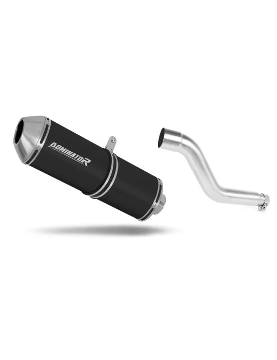 Silencieux slip-on Dominator OVR Noir pour Yamaha TTR 250 (1999-2006)