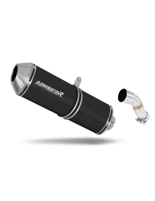 Silencieux slip-on Dominator OVR Noir pour Yamaha YBR 250