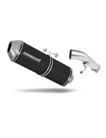 Silencieux slip-on Dominator OVR Noir pour Suzuki GSF 1250 N / S Bandit (2007-2016)