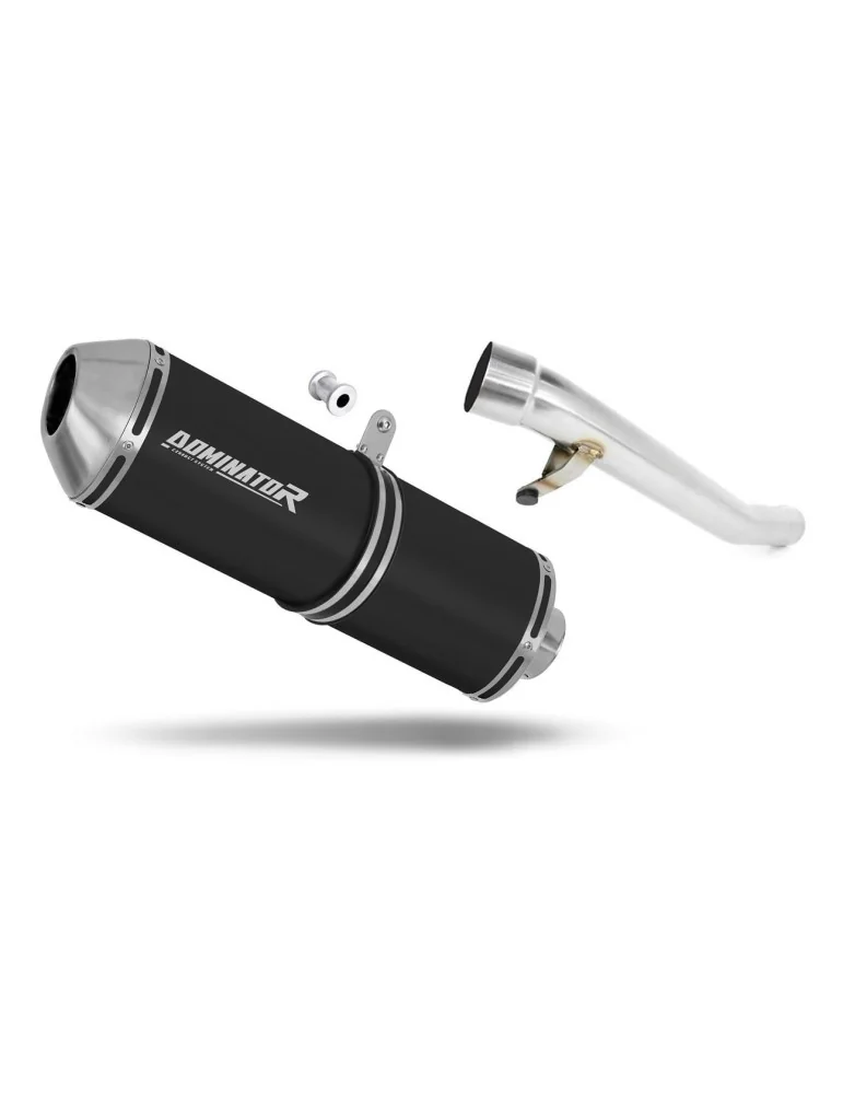 Silencieux slip-on Dominator OVR Noir pour Suzuki GSX 1200 Inazuma (1999-2000)