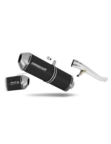 Silencieux slip-on homologué Dominator OVR Noir pour Suzuki GSF Bandit 1200 (2006-2007)