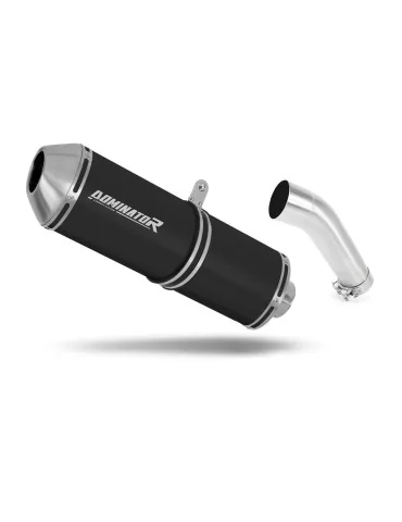 Silencieux slip-on Dominator OVR Noir pour Suzuki SV 650 N (2003-2015)