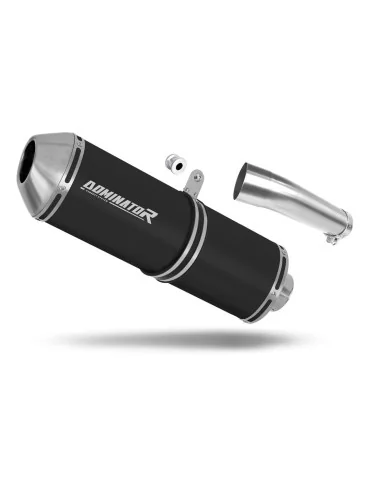 Silencieux slip-on Dominator OVR Noir pour Suzuki SV 650 N (1999-2002)